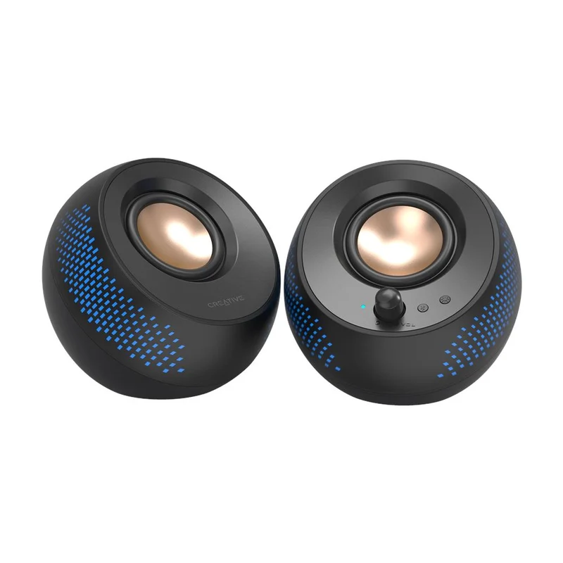 Creative Pebble X 2.0 Channel USB Type-C Computer Speaker (Black)