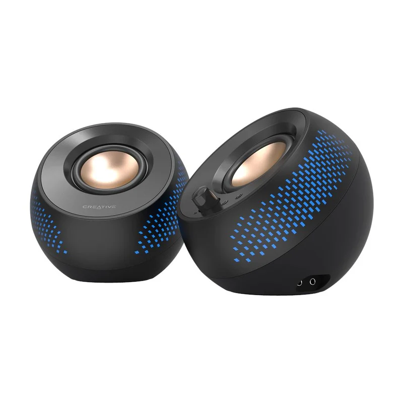 Creative Pebble X 2.0 Channel USB Type-C Computer Speaker (Black)