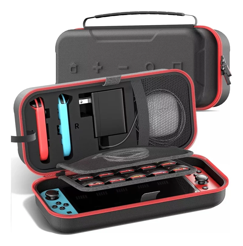 NSW Oivo Carry Case For N-Switch / N-Switch OLED (Black) (KT-K188X-US)