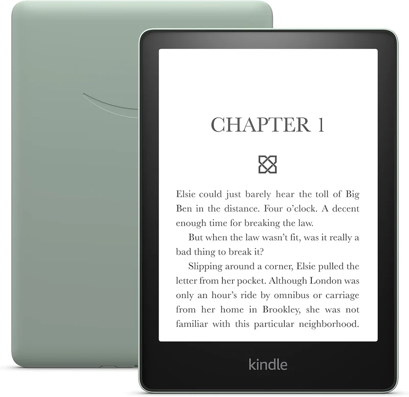 Amazon Kindle Paperwhite 11th Gen 16GB (Agave Green, Black, Denim)