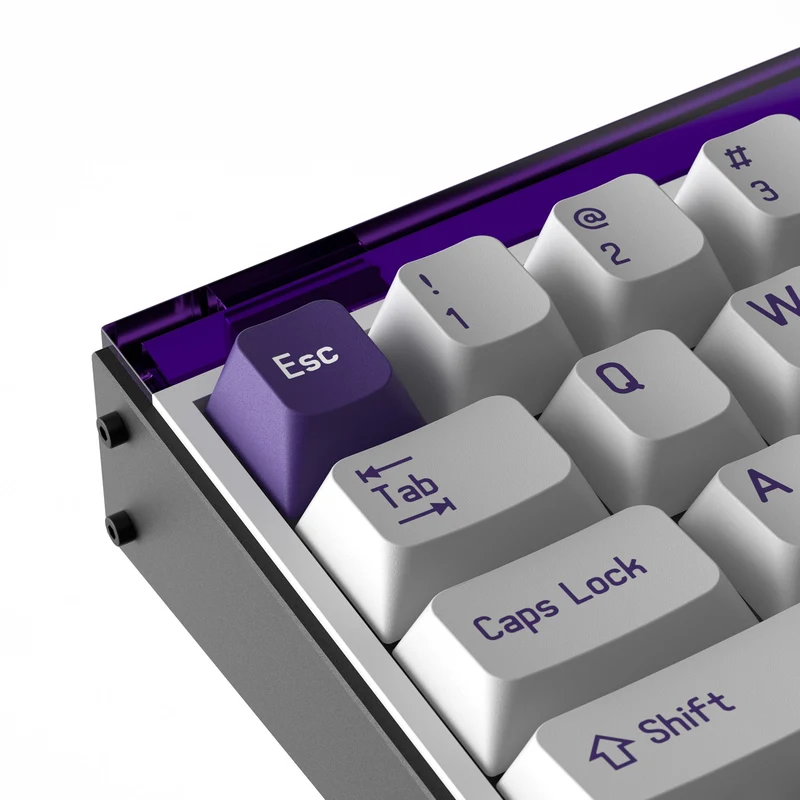 Melgeek MADE68 Purple Light DIY Magnetic Switch Keyboard