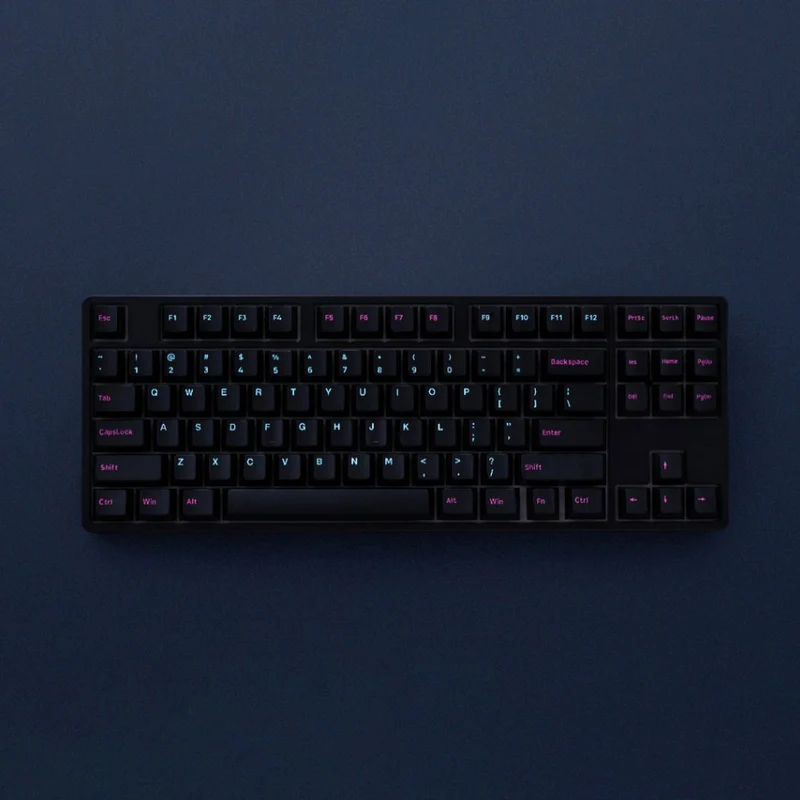 Akko Midnight 5087S VIA QMK Wired RGB Hot-Swappable Mechanical Keyboard (Akko V3 Cream Yellow Pro)