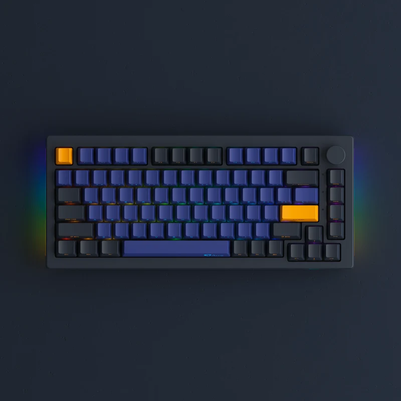 Akko Horizon SP 5075B Plus Multi-Mode RGB Hot-Swappable Mechanical Keyboard (Akko V3 Cream Blue Pro, Akko V3 Cream Yellow Pro)