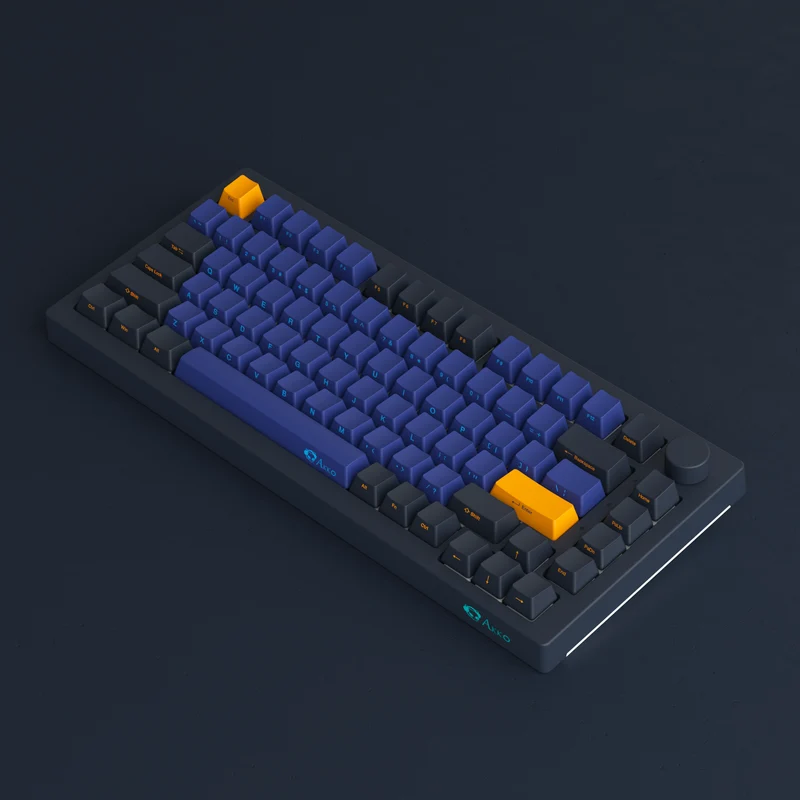 Akko Horizon SP 5075B Plus Multi-Mode RGB Hot-Swappable Mechanical Keyboard (Akko V3 Cream Blue Pro, Akko V3 Cream Yellow Pro)