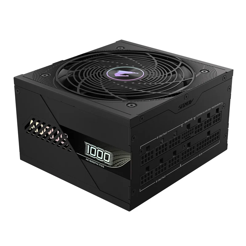 Gigabyte Aorus Elite P1000W 80+ Platinum PG5 PCIe 5.0 Modular Power Supply (Black)