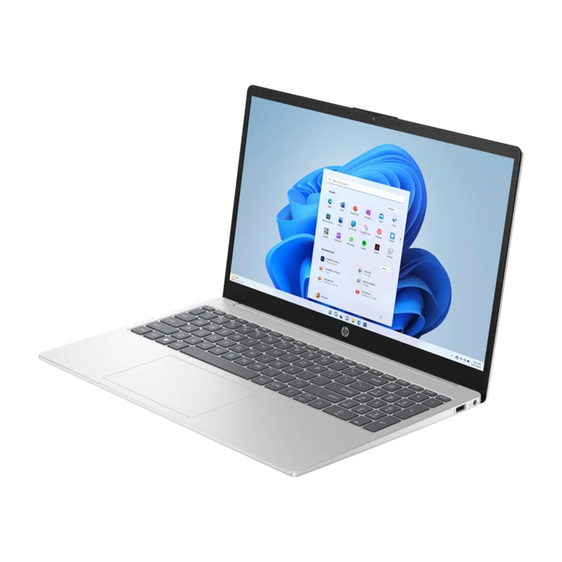 HP 15-FC0261AU Laptop (Natural Silver) | 15.6" FHD (1920x1080) | Ryzen 5 7530U | 16GB RAM | 512GB SSD | AMD Radeon Integrated Graphics | Windows 11 Home | MS Office Home & Student 2021 | HP Prelude Topload Bag