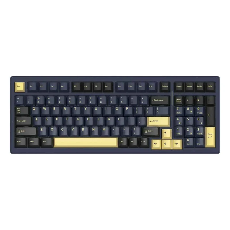 VGN S99 Tri-Mode Hot-Swappable Mechanical Keyboard (Black) (Aurora Ice Cream Switch)