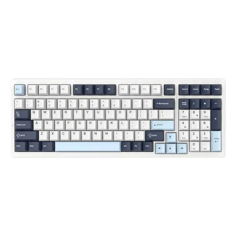 VGN S99 Tri-Mode Hot-Swappable Mechanical Keyboard (Mountain Blue) (Aurora Ice Cream Switch)