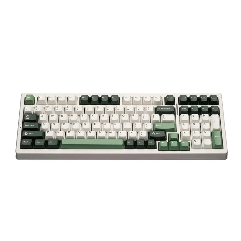 VGN S99 Tri-Mode Hot-Swappable Mechanical Keyboard (Glazing Green) (Aurora Ice Cream Switch)