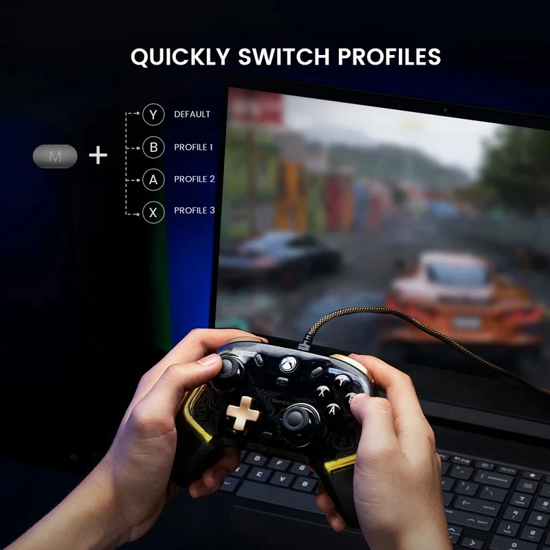 Gamesir Kaleid Flux Wired Controller w/ Hall Effect Sticks and Triggers for Xbox + Game Pass Code