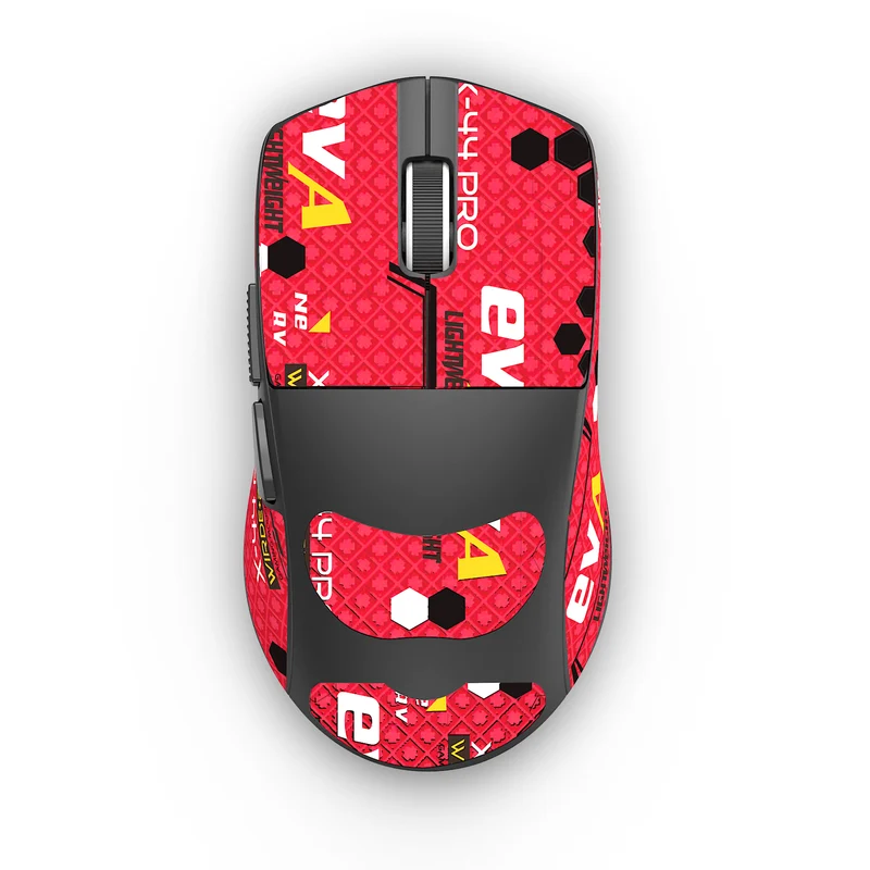 E-Yooso X-44 Pro 4K Lightweight Wireless Gaming Mouse (Black, White)
