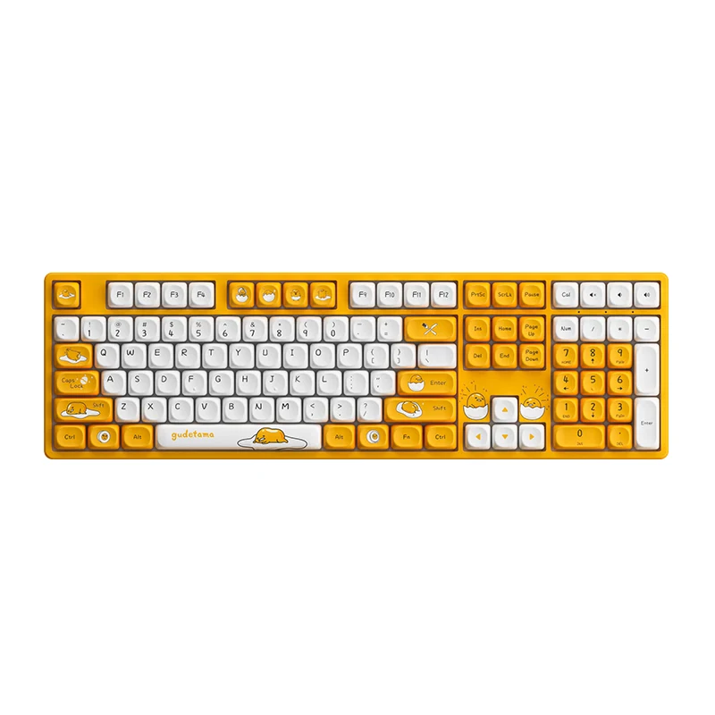 Akko Gudetama 5108 SE Multi-Mode RGB Hot-Swappable Mechanical Keyboard (TTC Demon)