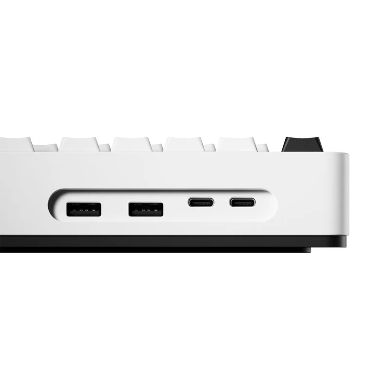 Pulsar XBOARD QS Mechanical Gaming Keyboard with Quick Switching Technology, Win/ Mac Switch Key (White) (PWKXBQSO2)