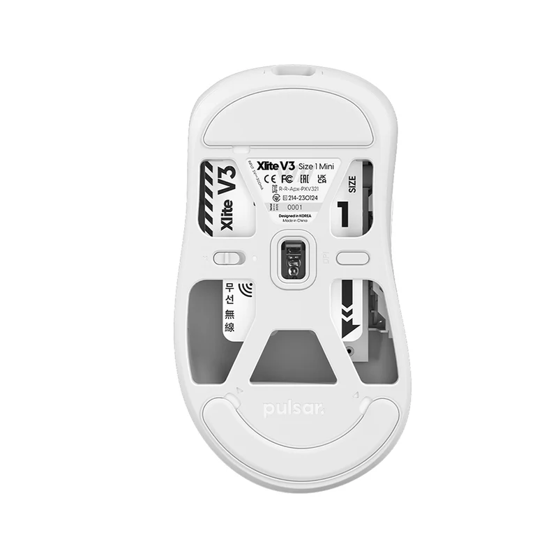 Pulsar Xlite V3 Wireless Gaming Mouse (White) Size 1 (PXV312)