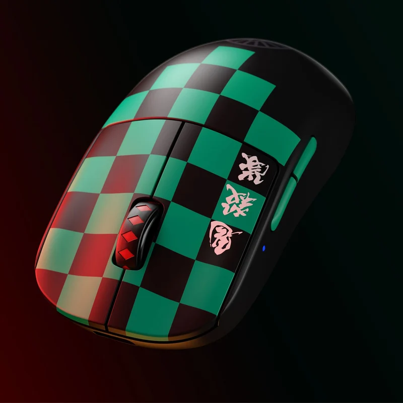 Pulsar X2V2 Symmetrical Ultralight Wireless Gaming Mouse 4K Special Pack Demon Slayer Kamado Tanjiro Limited Edition Size 2 (PX222TJ4)