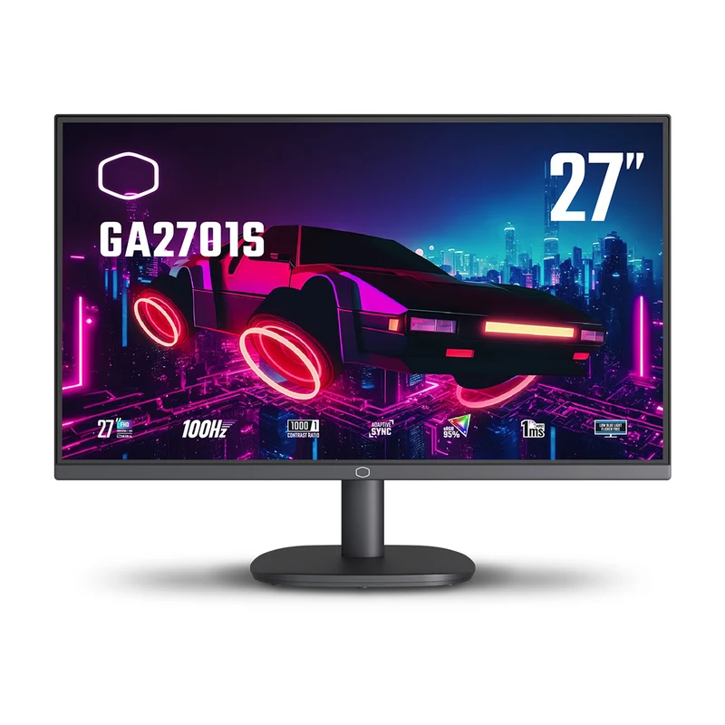Cooler Master GA2701S 27" FHD (1920x1080) 100Hz 1ms MPRT IPS Adaptive Sync Gaming Monitor