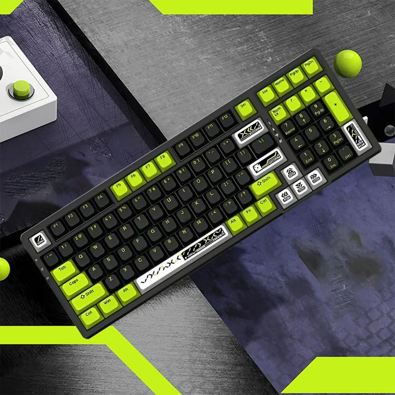VGN V98 Pro V2 Wireless Gaming Mechanical Keyboard (Genji Numbani) (Ice Cream Pro Switch)