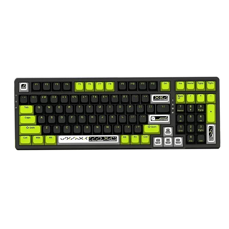 VGN V98 Pro V2 Wireless Gaming Mechanical Keyboard (Genji Numbani) (Ice Cream Pro Switch)