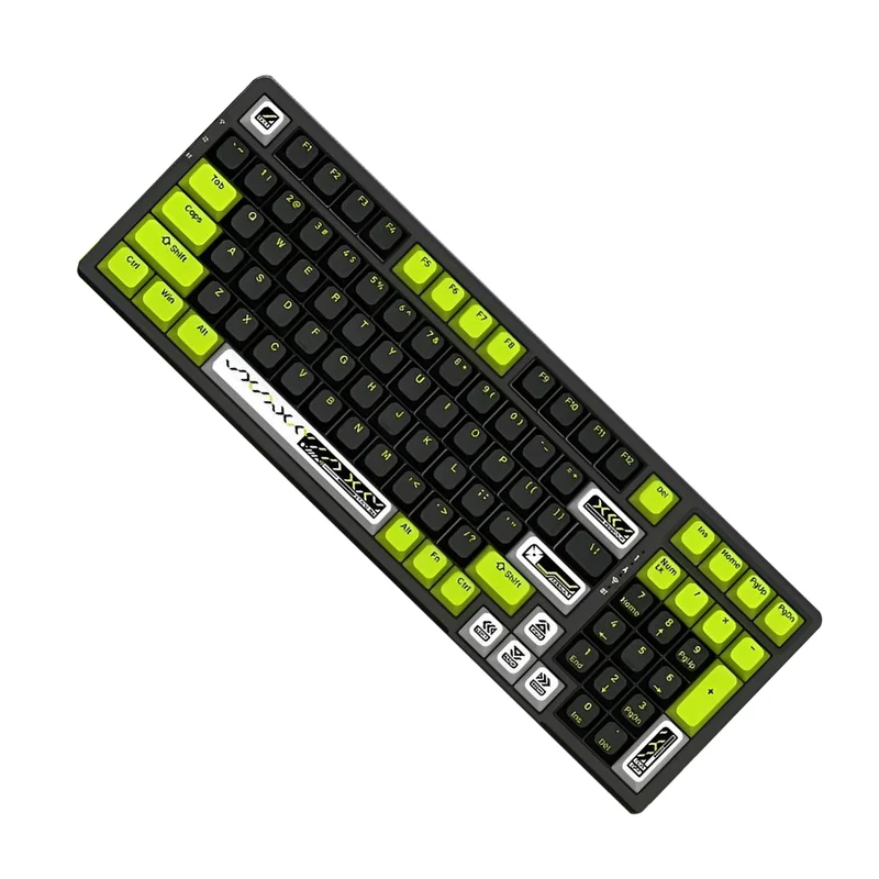 VGN V98 Pro V2 Wireless Gaming Mechanical Keyboard (Genji Numbani) (Ice Cream Pro Switch)