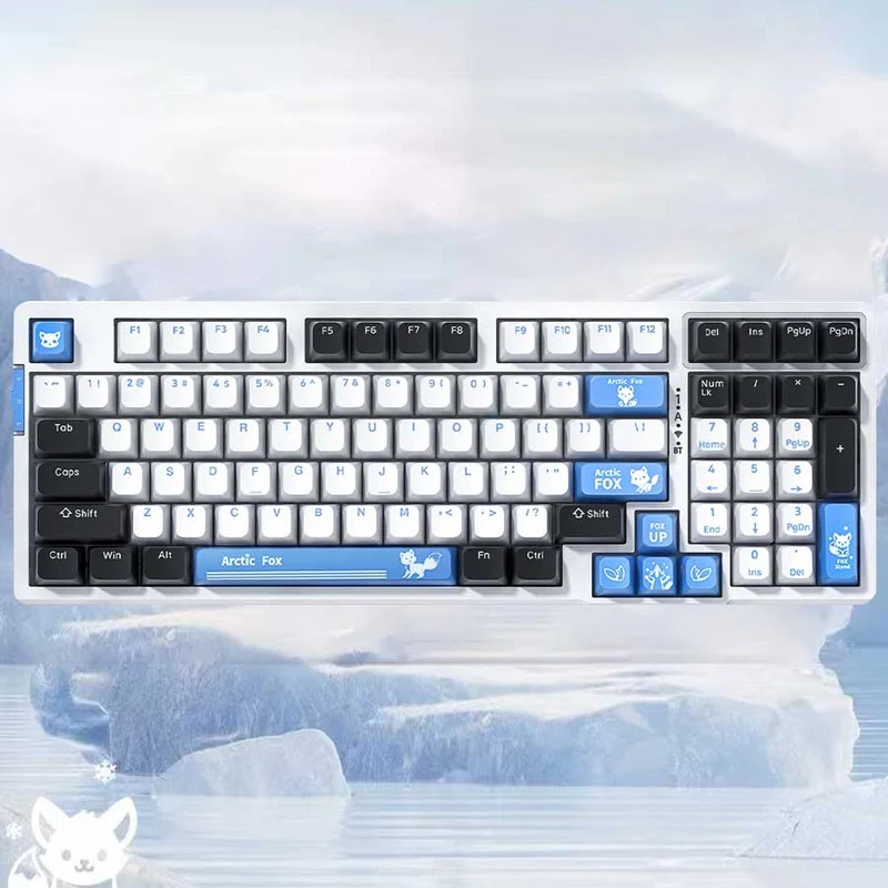 VGN V98 Pro V2 Wireless Gaming Mechanical Keyboard (Arctic Fox Limited Ed.)