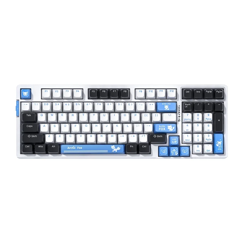 VGN V98 Pro V2 Wireless Gaming Mechanical Keyboard (Arctic Fox Limited Ed.)