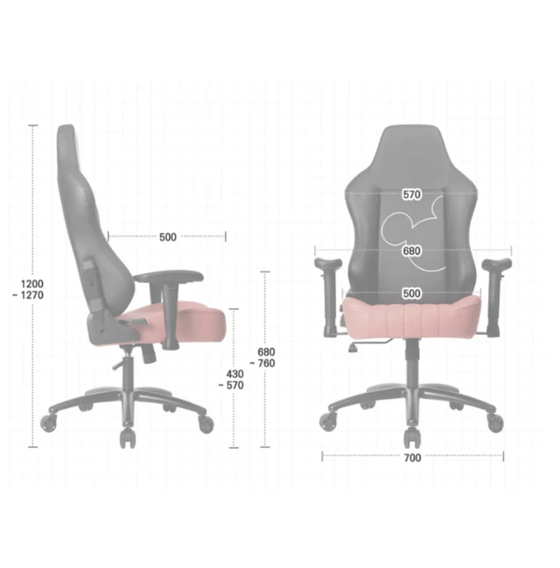 Mickey Mouse Gaming Chair (N-MKGC)