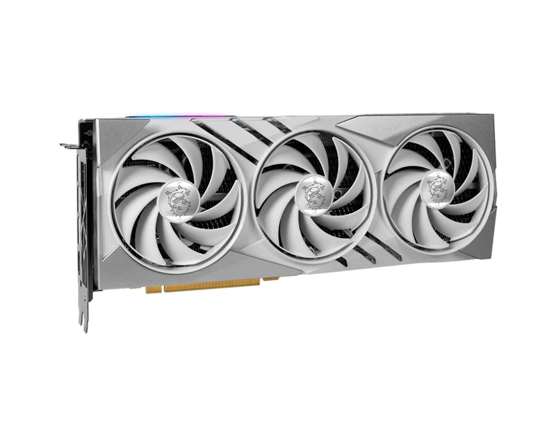 MSI GeForce RTX 4070 Super 12GB Gaming X Slim GDDR6X Graphics Card (White)