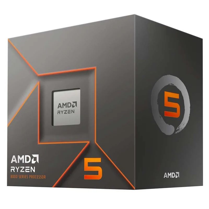 AMD Ryzen 5 8400F Processor with Wraith Stealth Cooler