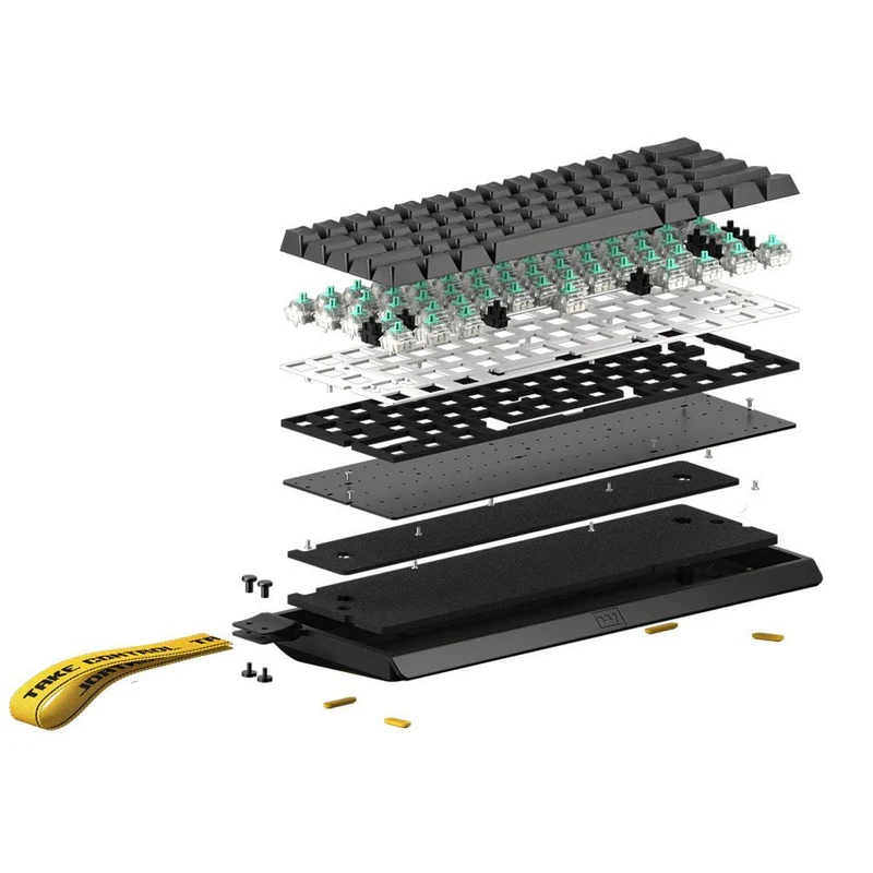 Wooting 60HE+ Lekker Linear 60 RGB Gaming Keyboard (Black)