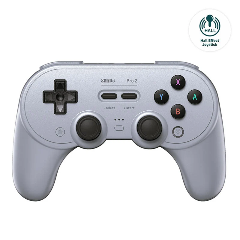 8bitdo Pro 2 Bluetooth Gamepad Hall Edition (Switch/ Windows/ Apple/ MacOS/ Steam) Black, Gray, G Classic(80GJ, 80GL, 80GK)