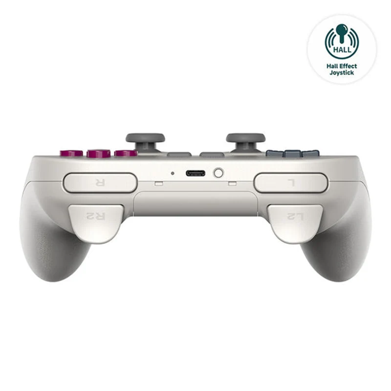 8bitdo Pro 2 Bluetooth Gamepad Hall Edition (Switch/ Windows/ Apple/ MacOS/ Steam) Black, Gray, G Classic(80GJ, 80GL, 80GK)