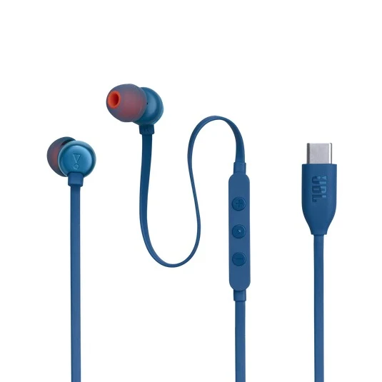 JBL Tune 310C USB-C Wired Hi-Res In-Ear Headphones (Blue, Black, Red, White)