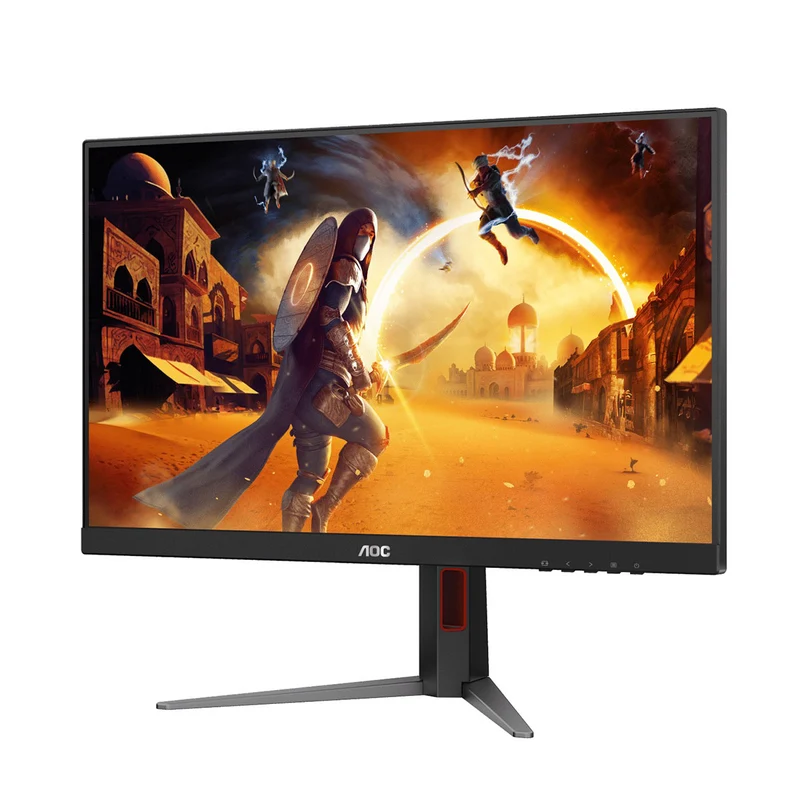 AOC Q27G4 27" QHD (2560X1440) 180HZ 1MS GTG Display HDR 400 Adaptive Sync Fast IPS Gaming Monitor (Black/Red)
