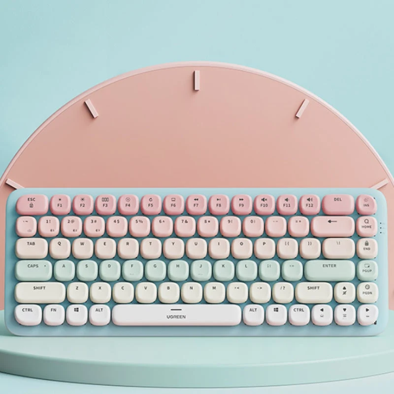 Ugreen Fun+ Low Profile Mechanical Keyboard (Pink) (KU101/90843)