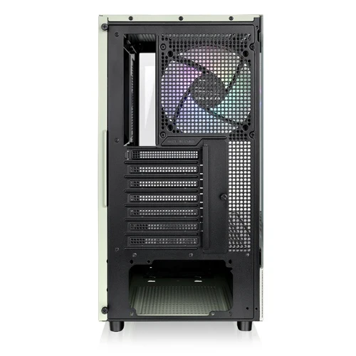 Thermaltake View 270 TG ARGB Mid Tower ATX Tempered Glass PC Case (Snow, Black, Matcha Green)