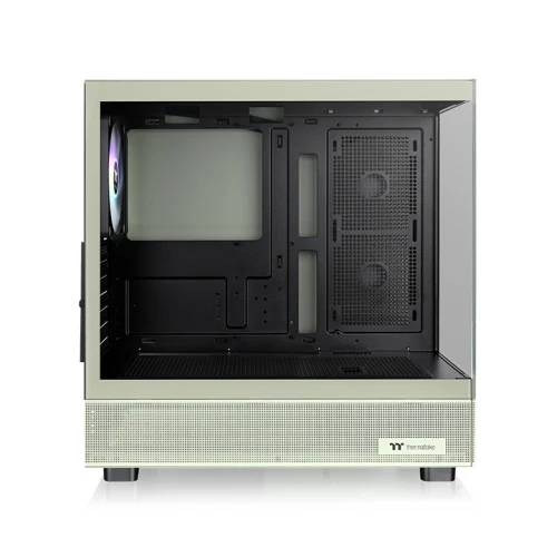Thermaltake View 270 TG ARGB Mid Tower ATX Tempered Glass PC Case (Snow, Black, Matcha Green)