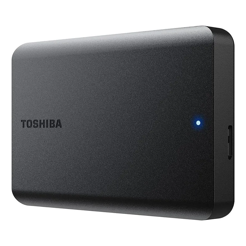 Toshiba Canvio Basics 2.5" USB 3.0 Portable External Hard Drive (Black) (1TB, 2TB, 4TB)
