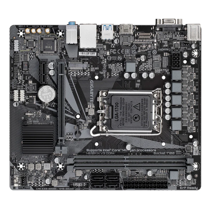 Gigabyte H610M H V3 DDR4 Ultra Durable Motherboard