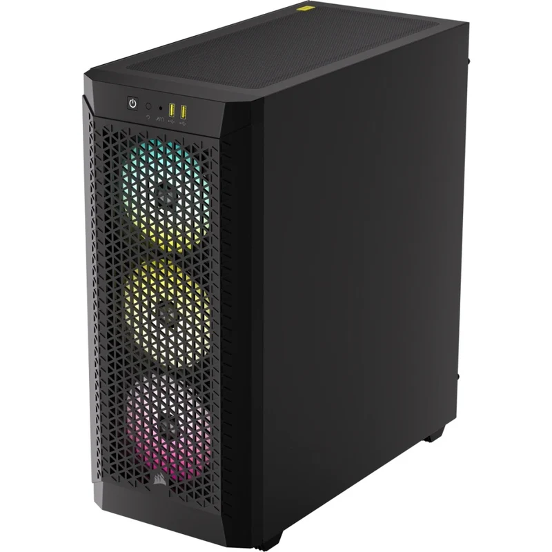 Corsair 480T RGB Airflow Tempered Glass Mid-Tower Case (Black)