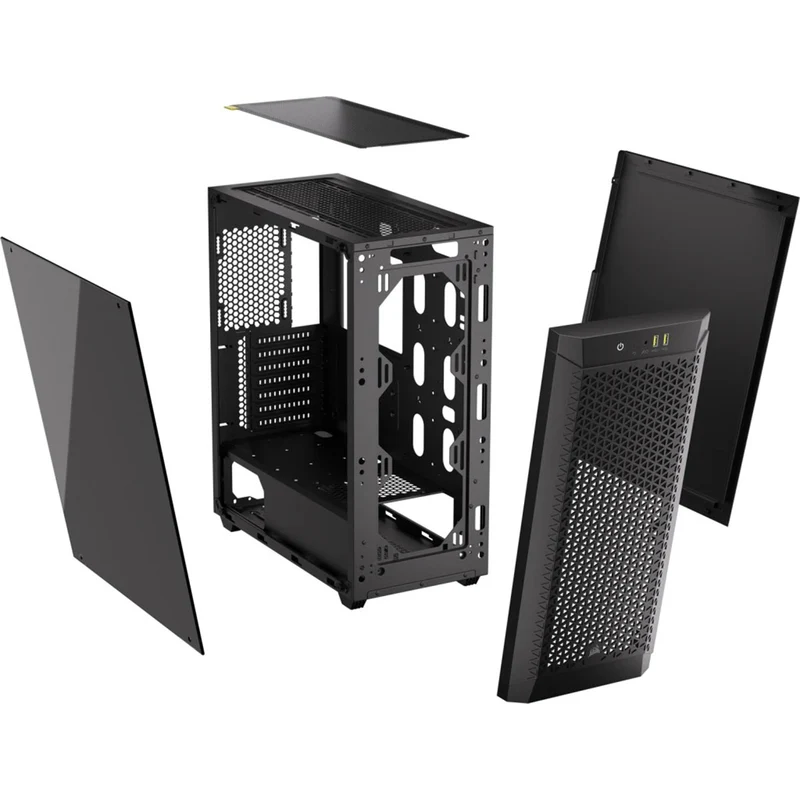 Corsair 480T Airflow Tempered Glass Mid-Tower Case (Black)
