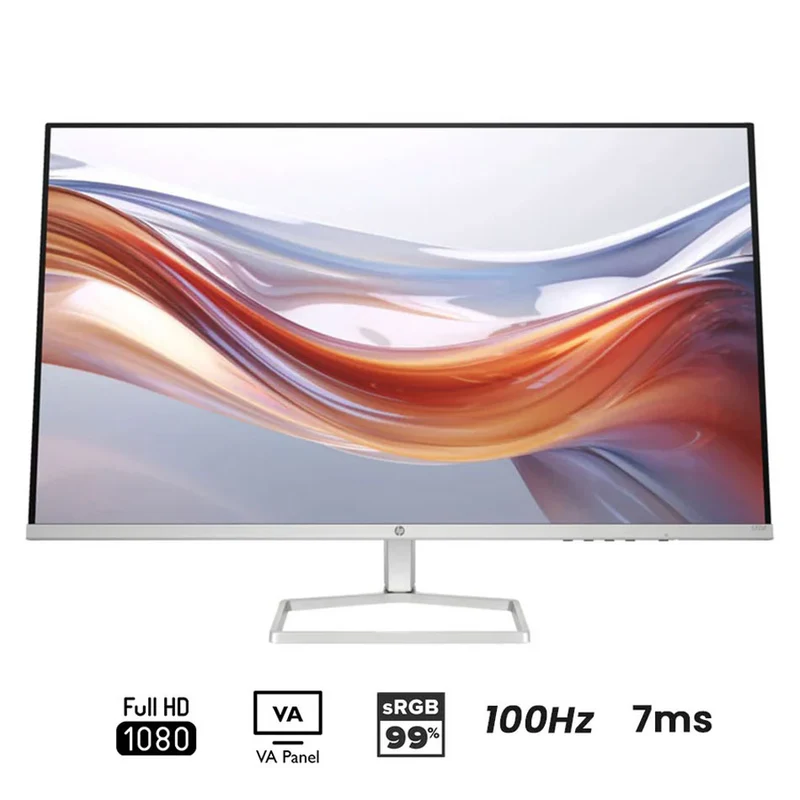 HP Series 5 532SF 94F51AA 31.5" FHD (1920x1080) 100Hz 7ms GTG Monitor (Matte Silver)