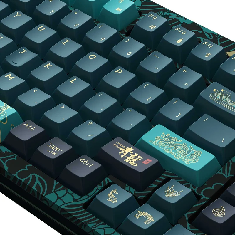 Akko Mod 007 V3 HE Year Of Dragon RGB Mechanical Keyboard (Akko Cream Yellow Magnetic)