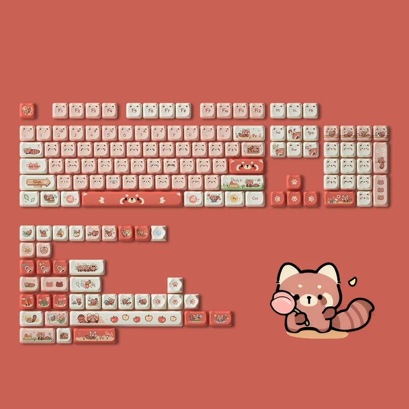 Akko Racoon Mao Keycap Set 142-Keys