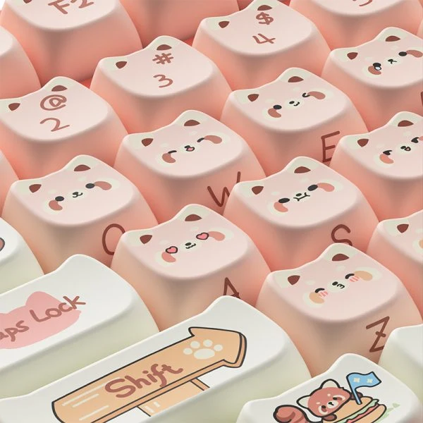 Akko Racoon Mao Keycap Set 142-Keys