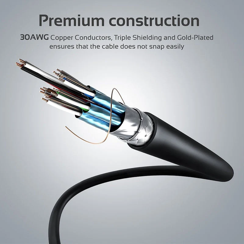 Promate PROLINK4K2-10M 4K High Definition HDMI Audio Video Cable