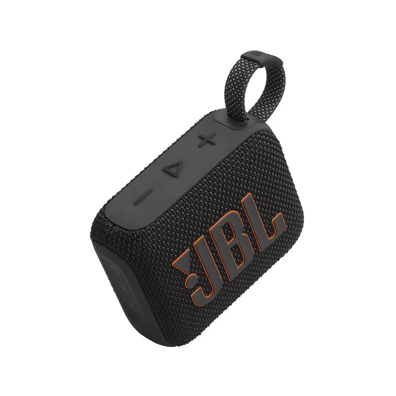 JBL Go 4 Ultra-Portable Bluetooth Speaker (Black, Black Orange, Blue, Pink, Purple, Red, Sand, White, Squad)
