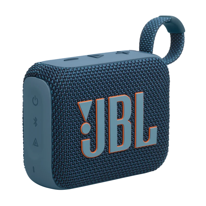 JBL Go 4 Ultra-Portable Bluetooth Speaker (Black, Black Orange, Blue, Pink, Purple, Red, Sand, White, Squad)