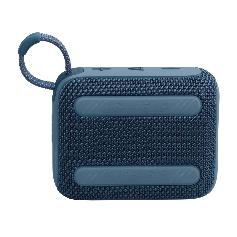 JBL Go 4 Ultra-Portable Bluetooth Speaker (Black, Black Orange, Blue, Pink, Purple, Red, Sand, White, Squad)
