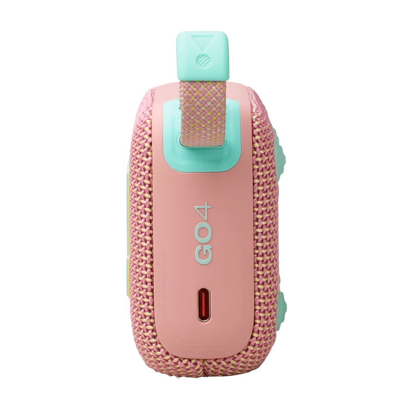 JBL Go 4 Ultra-Portable Bluetooth Speaker (Black, Black Orange, Blue, Pink, Purple, Red, Sand, White, Squad)