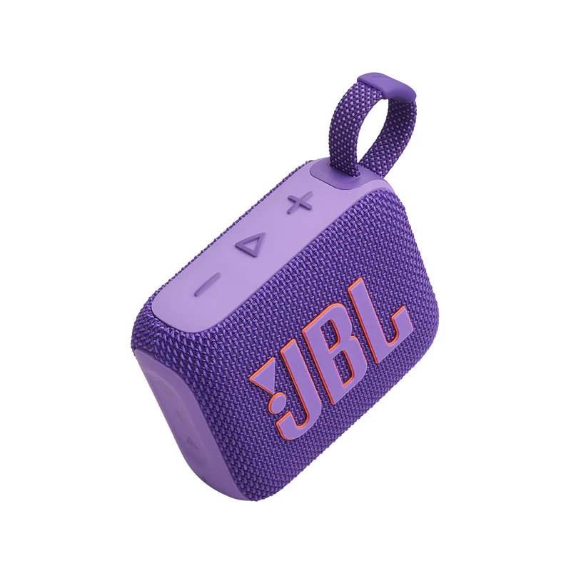 JBL Go 4 Ultra-Portable Bluetooth Speaker (Black, Black Orange, Blue, Pink, Purple, Red, Sand, White, Squad)